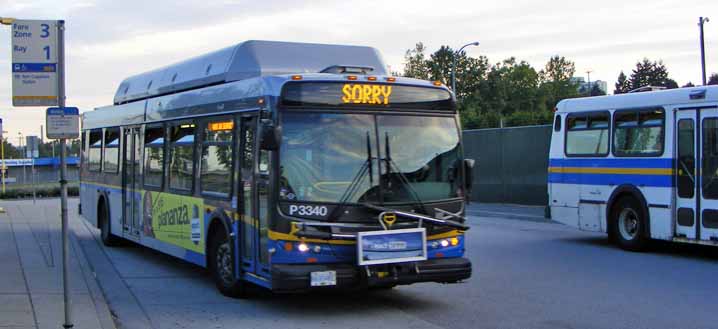 Coast Mountain Bus New Flyer C40LFR CNG powered P3340
